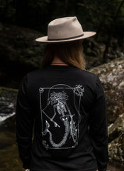 Long Sleeves Skeleton Mermaid