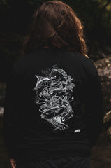 Long Sleeves School Of Fish