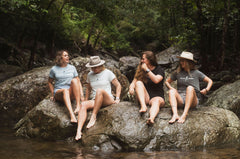 Mackerel T-Shirt - Light Blue