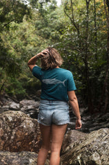 Mackerel T-Shirt - Ocean Blue