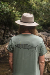 Mackerel T-Shirt - Army Green