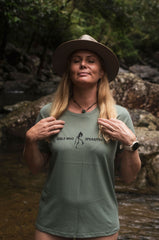 Mackerel T-Shirt - Army Green