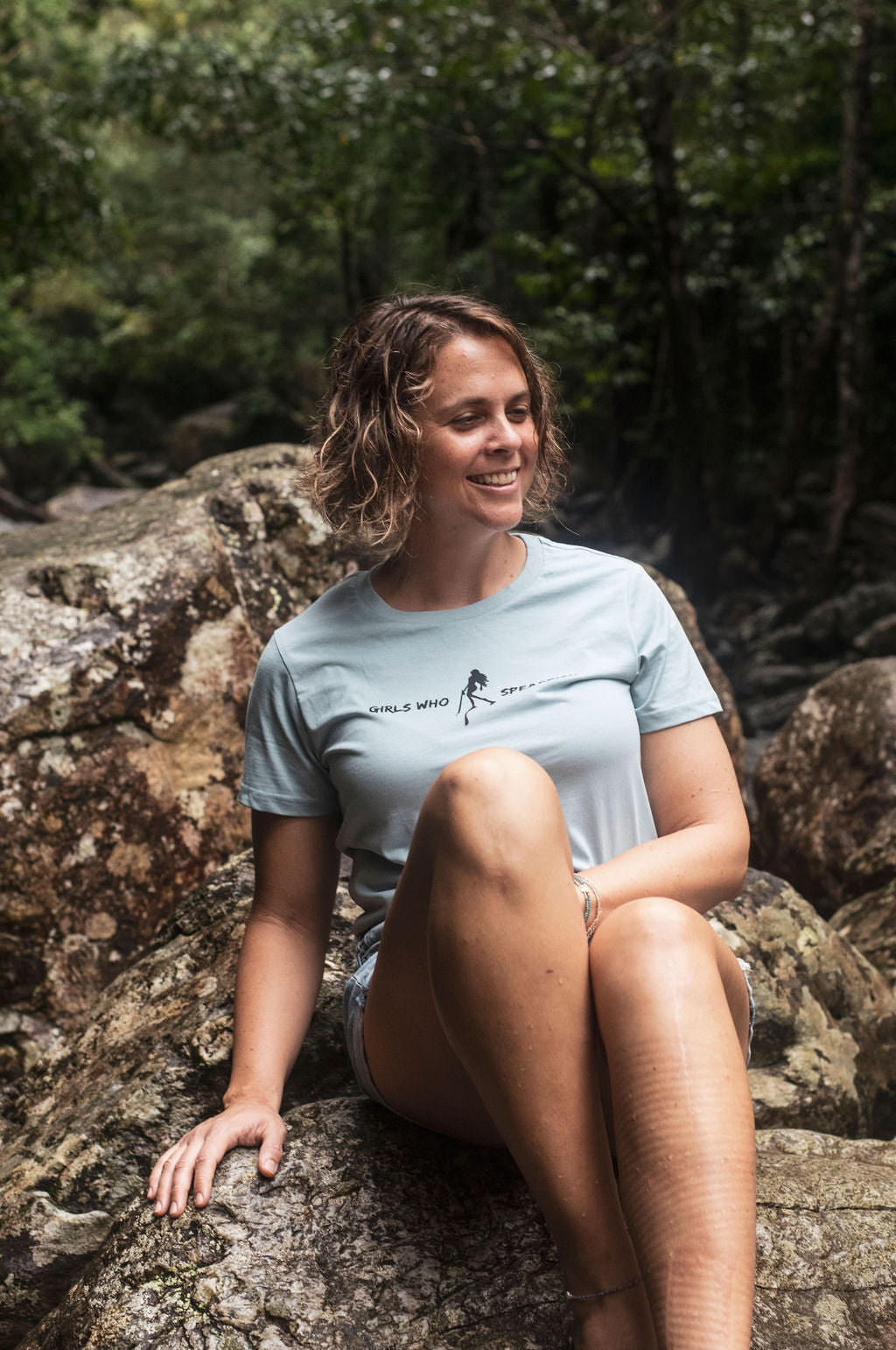 School Of Fish T-Shirt - Sky Blue